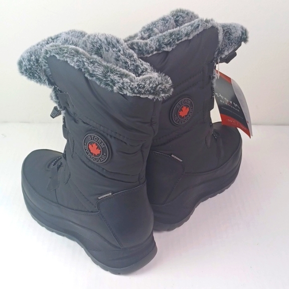 STORM Rugged-Terrain Fur-Lined Insulated Cool Moto-Vibe Tough-Weather Bo… - Picture 10 of 15